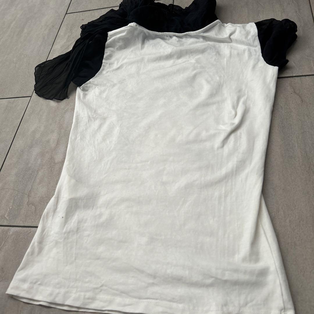D&G リボンTシャツ