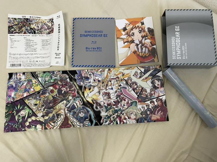 初回限定版 Blu-ray BOX 5UY2P-m22353984897 アニメ 戦姫絶唱シンフォギアGX 得価即納