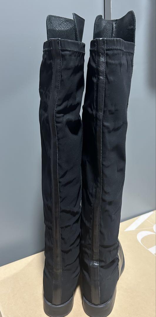 ニーハイブーツ ヒール3cm
