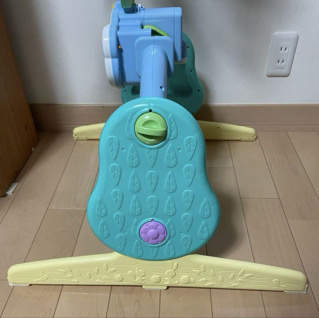 【付属品完備】くまのプーさん えらべる回転6wayジムにへんしんメリー
