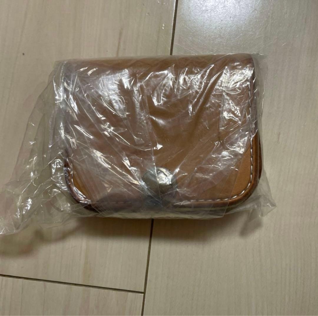 goro's 角型小銭入れ サドル