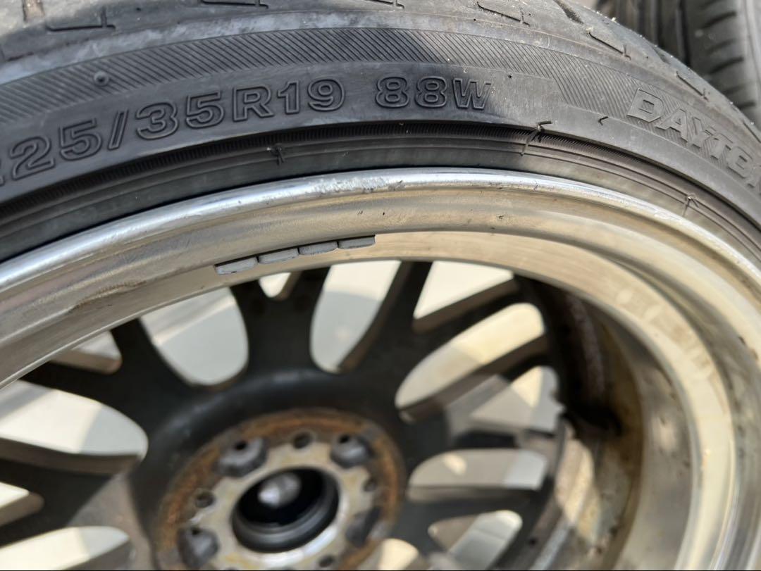 ウェッズ　マーベリック709M 19インチ　ブリヂストンタイヤセット