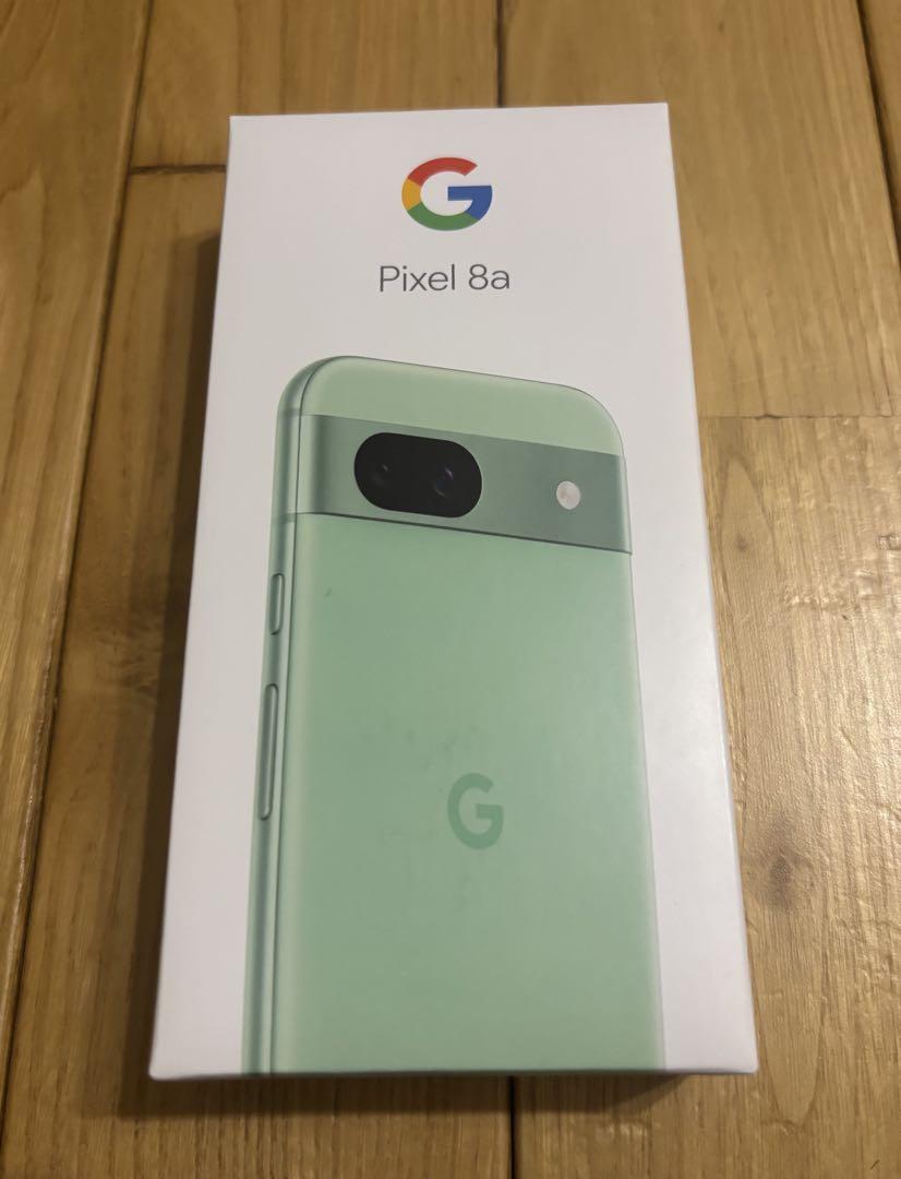 【新品•未使用】SIMフリー　Google Pixel 8a アロエ 付属品付き