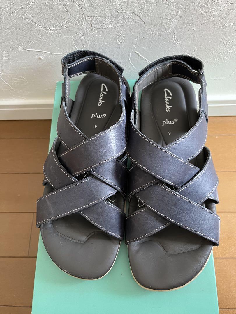Clarks クラークス レザーサンダル WORTHY WAY UK9 - メルカリ