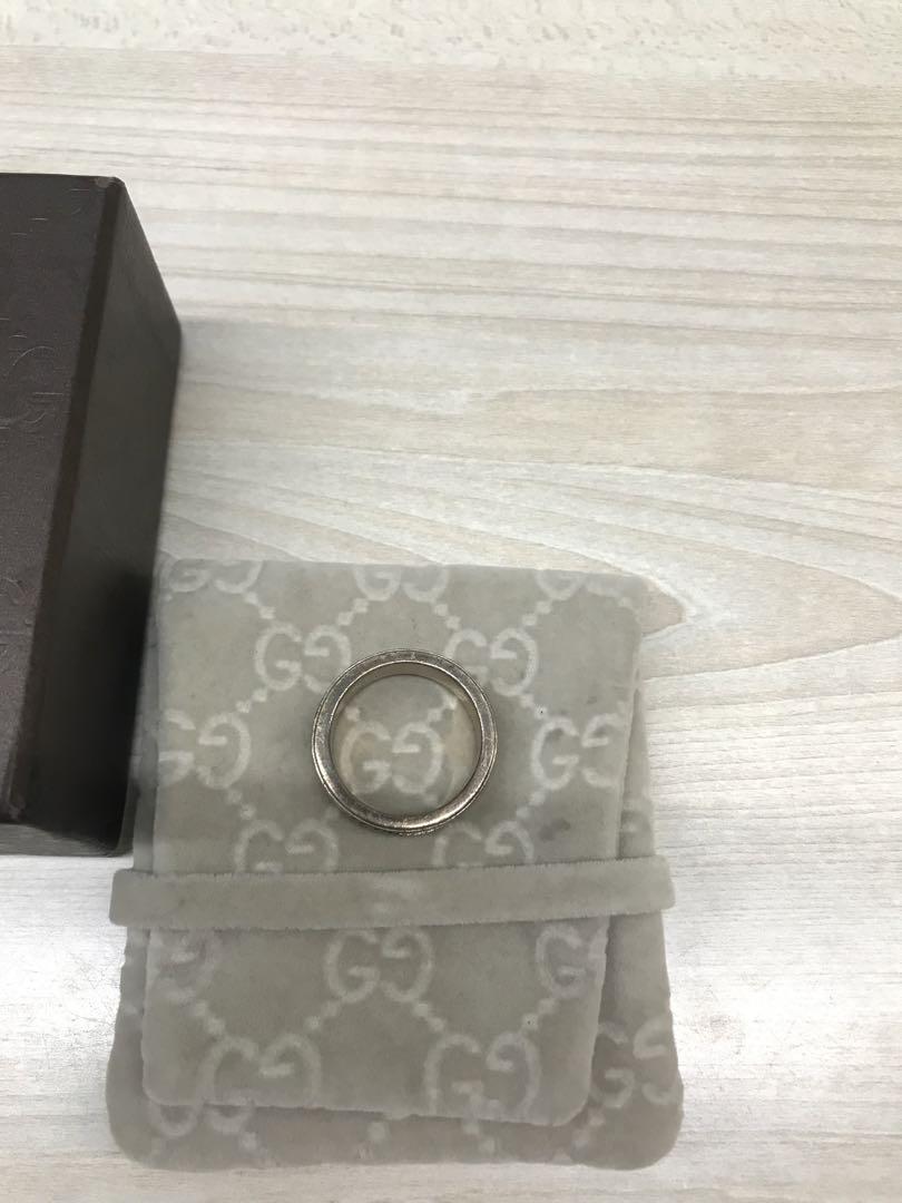 GUCCI グッチ GG ロゴ シルバーリング 925_画像1