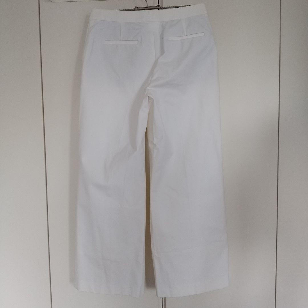 新品theory luxeセオリーリュクス ワイドクロップドパンツ38