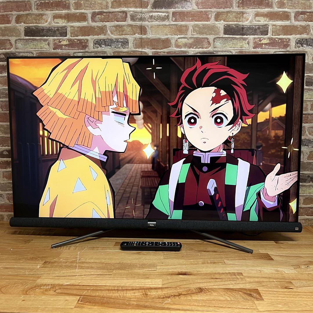 2019年製！55V型 4K 液晶テレビ JBLサウンドバー搭載 55C600U