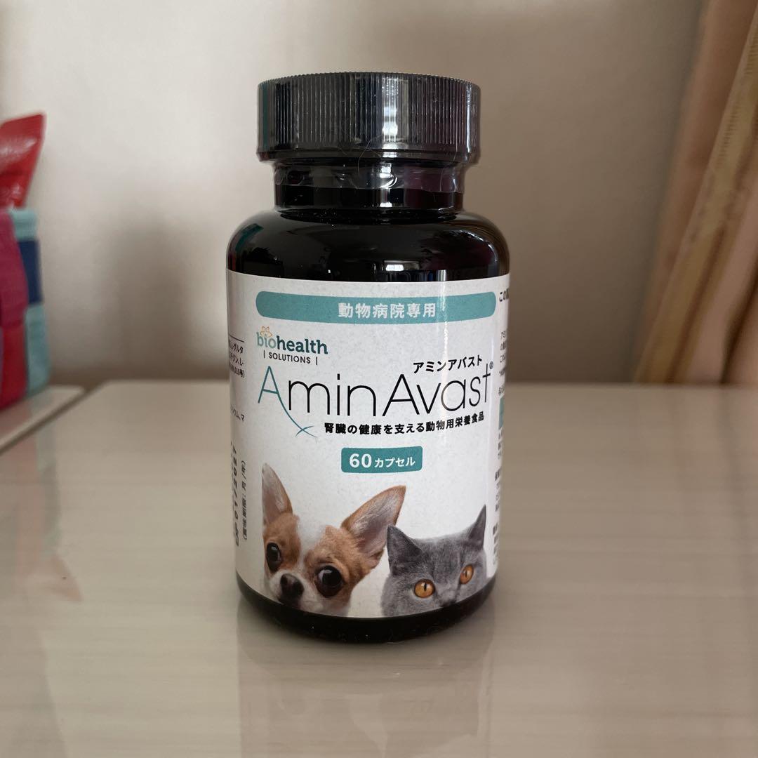 アミンアバスト　猫・小型犬用栄養食品（300mg）60カプセル〈犬猫用〉 4,883円