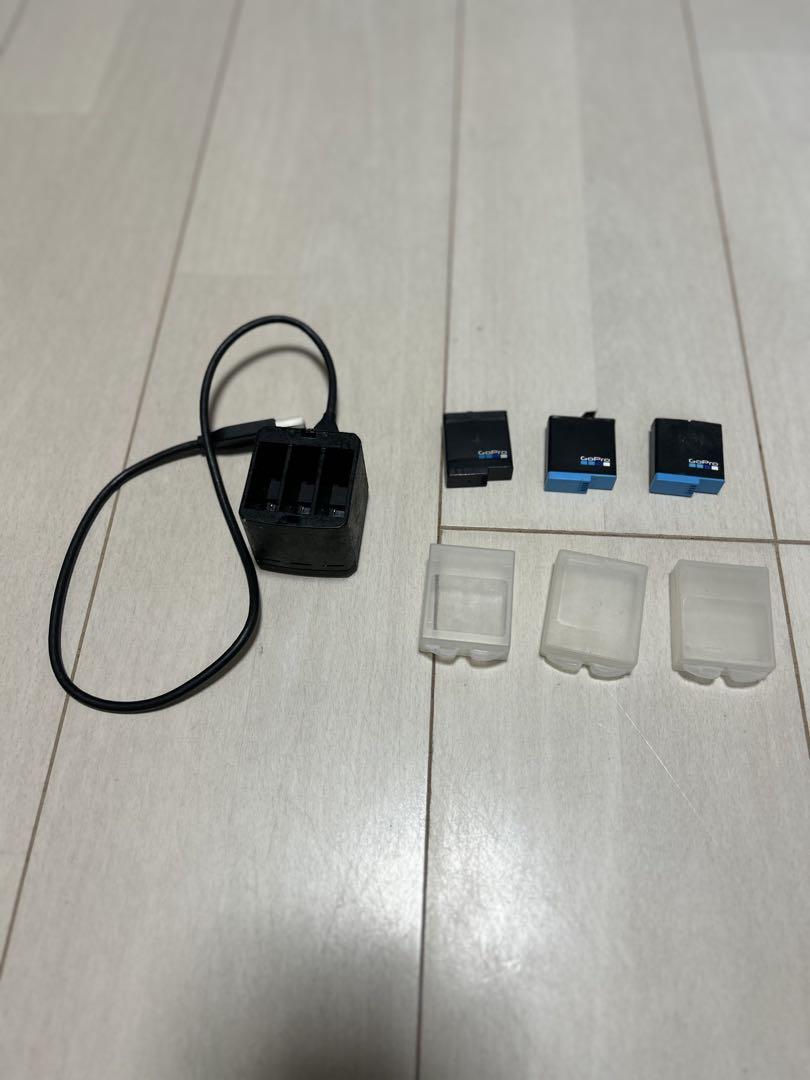 GoPro 専用バッテリー充電器とケースセット