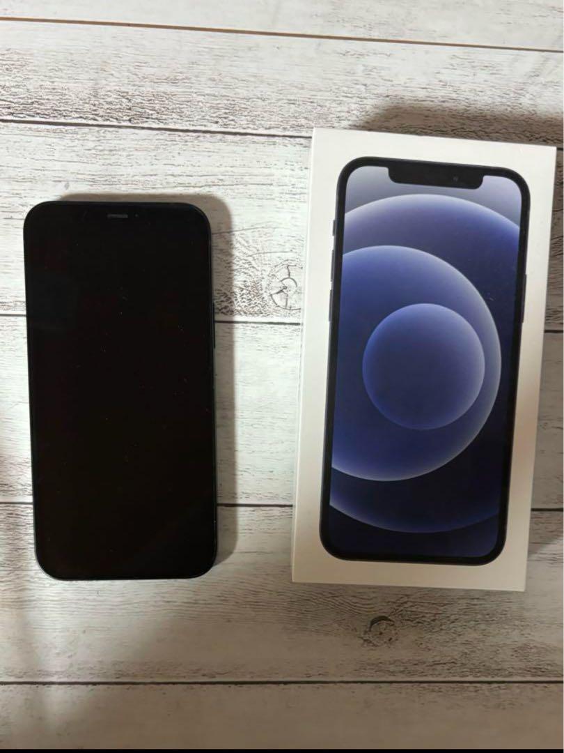 Apple iPhone 12 ブラック 本体