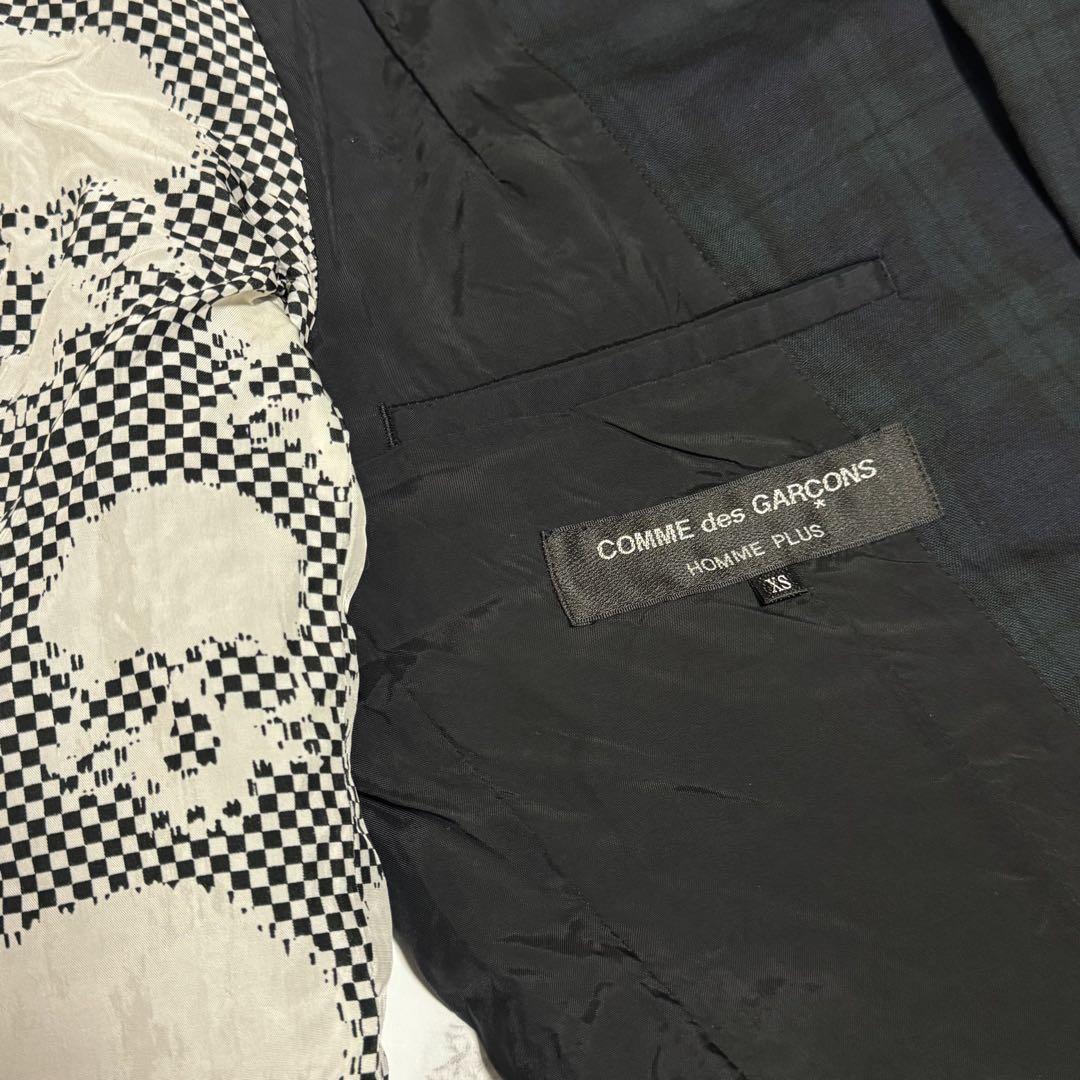 希少【comme des garcons homme plus】スカル 刺繍 柄