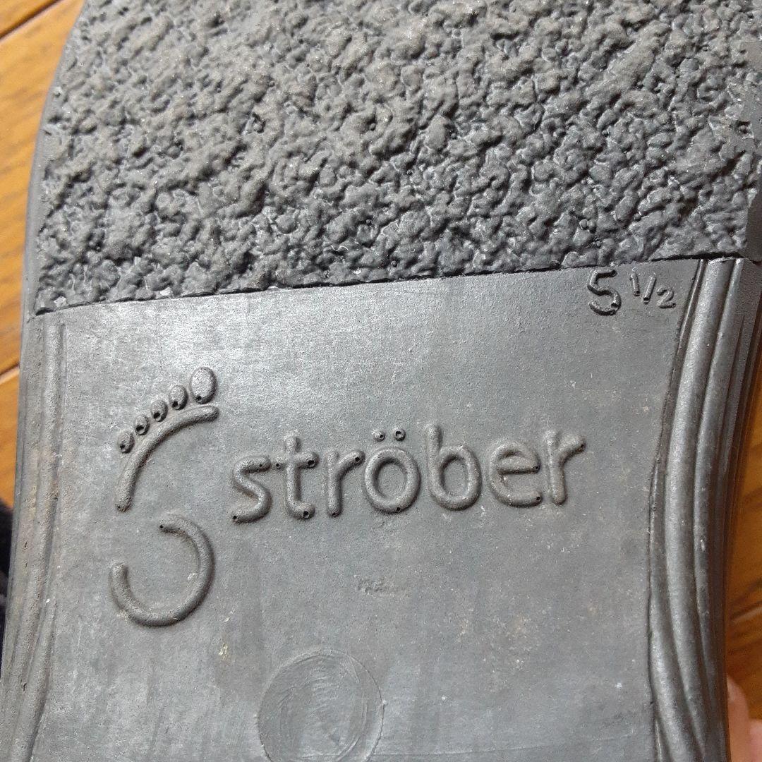 Strober ストロバー レースアップコンフォート レザーシューズ