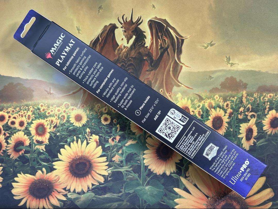 MTG×FF ウルトラプロ プレイマット 迷える黒魔道士、ビビ - メルカリ