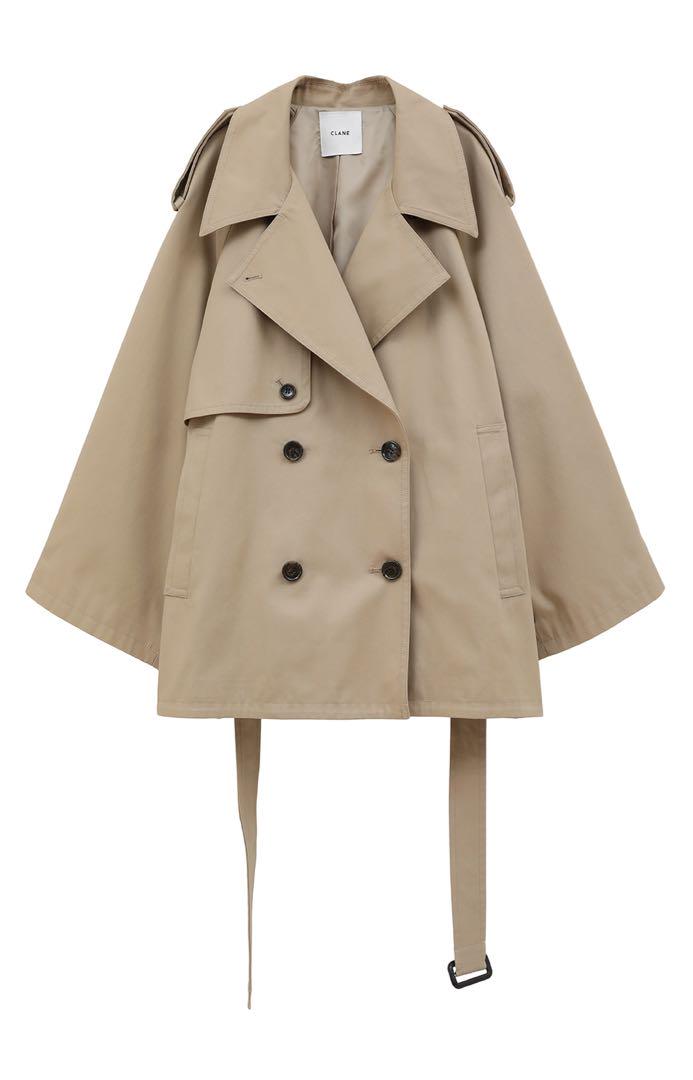 CLANE OVER SHORT TRENCH COAT
