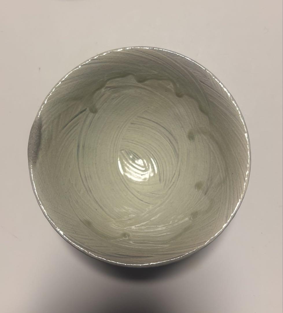 池順鐸　韓国人間文化財　三島　茶碗　ご飯茶碗　朝鮮美術　共箱　5杯