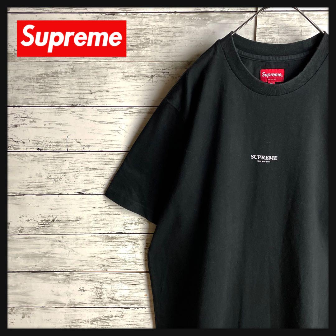 1903【人気デザイン・美品】シュプリーム☆センターコンパクトロゴ Ｔシャツ