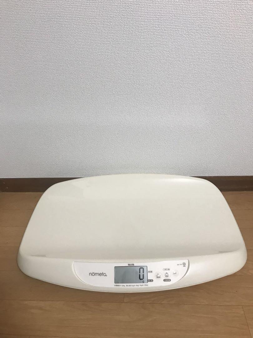 美品 2020年製タニタ　ベビースケール　のめた　nometa BB-105