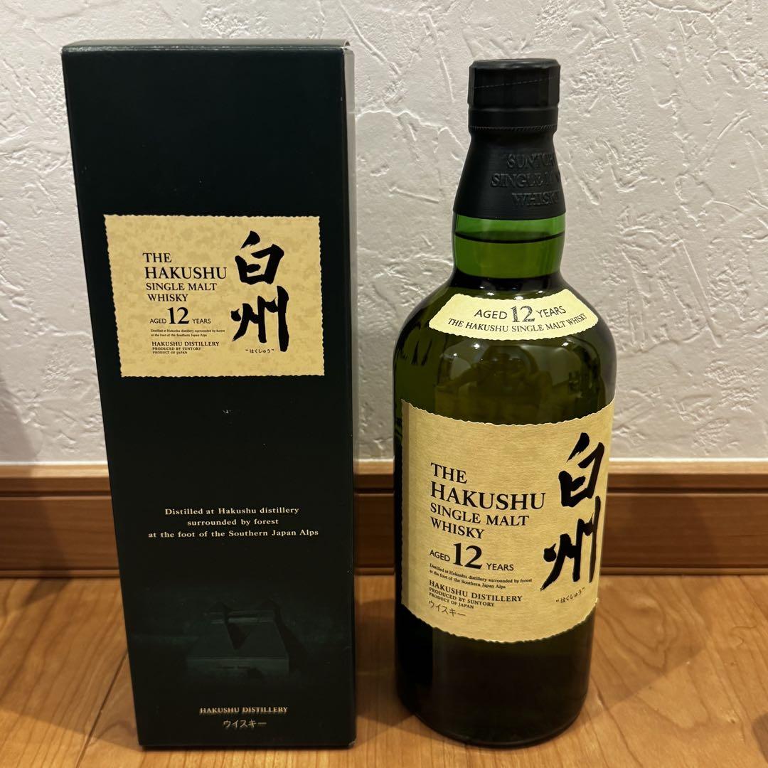白州 12年 シングルモルトウイスキー　新品 21,000円
