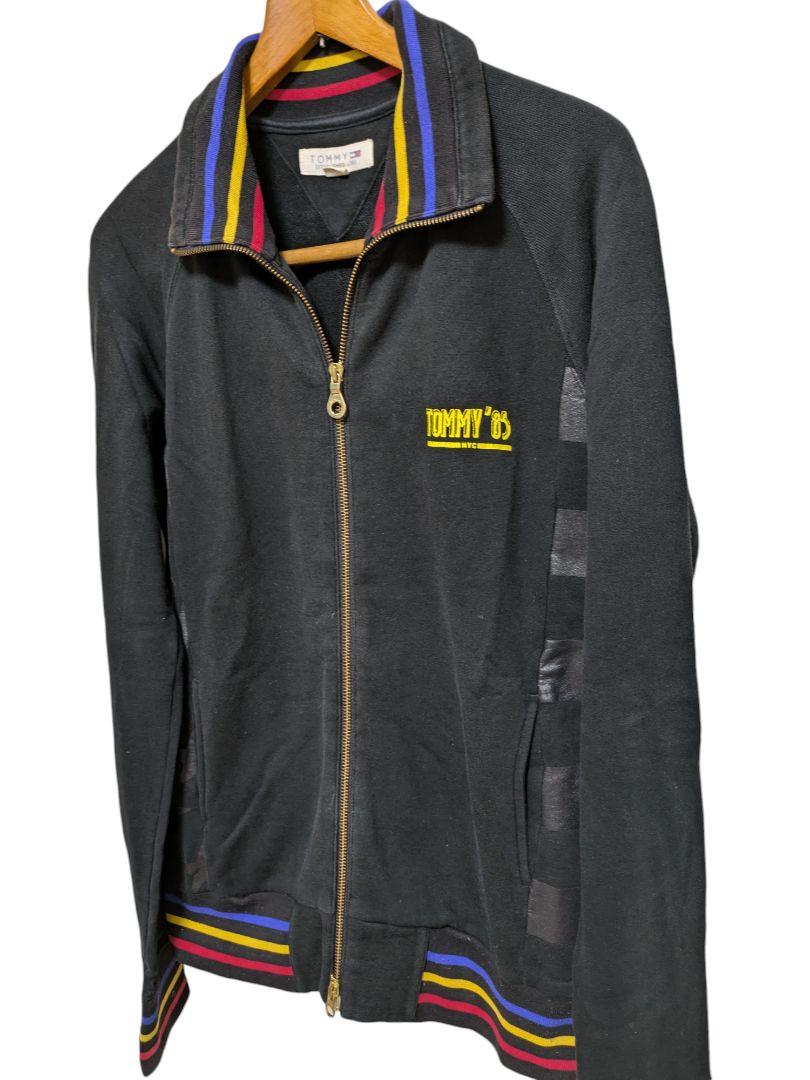 TOMMYのフルジップトラックジャケット トミーのブルゾンジャージ