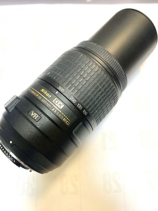 レンズタイ 美品‼️Nikon AF-S DX 55-300F4.5-5.6G ED VR iUvZM-m22380170211 ◮ミラーレス