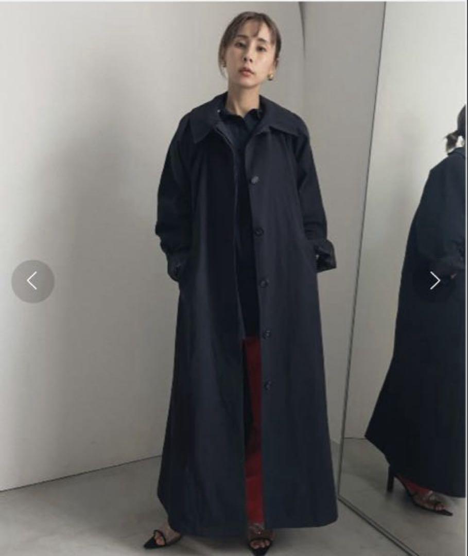 【タグ付】Ameri アメリEMBROIDERY COLLAR COAT