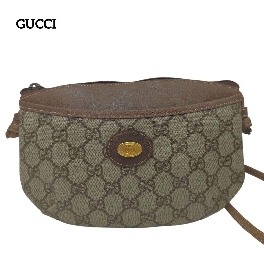 GUCCI オールド グッチ GG柄 ミニ ショルダーバッグ