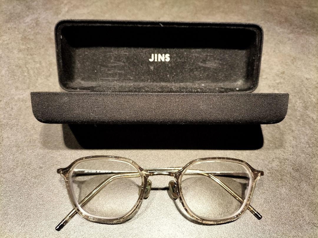 大幅限界値下げ❗ 美品 JINS メガネ ケースセット - メルカリ