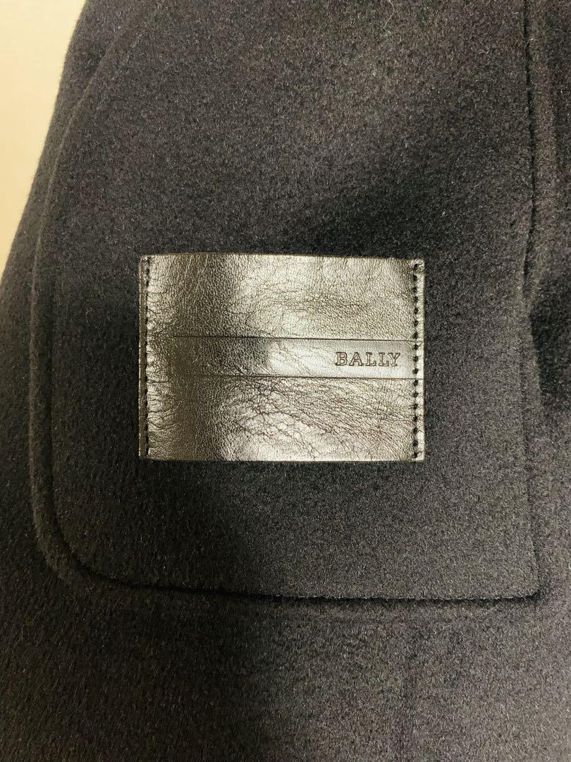 BALLY バージンウールアンゴラコート ブラック