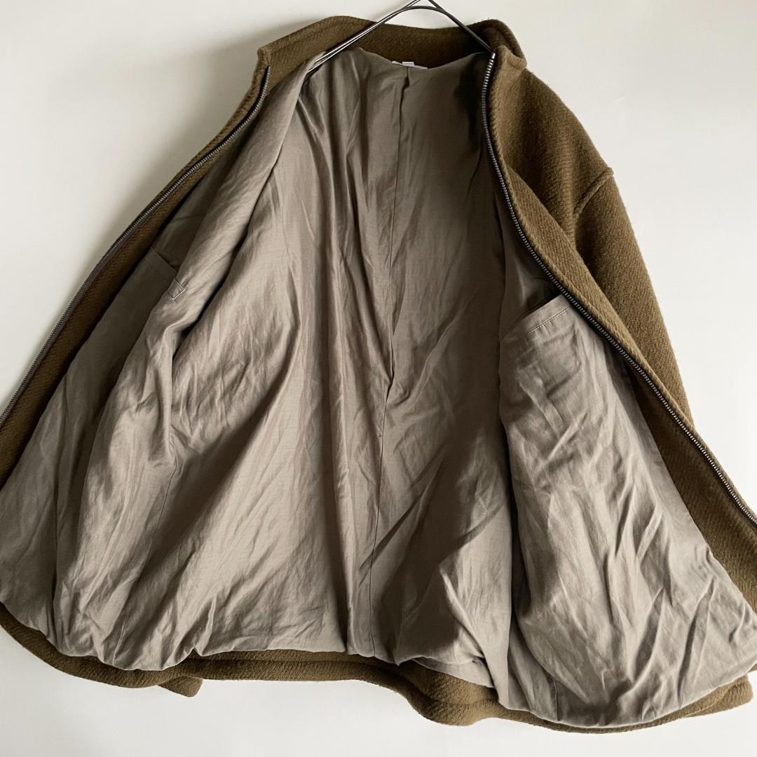 steven alan スタンド ジップブルゾン L メルトンジャケットL steven alan KANDAIZUMI_COM