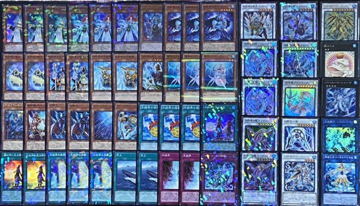 遊戯王 氷結界デッキ(メインデッキ40枚＋EX15枚)※スリーブ付き 遊戯王 氷結界デッキ(メインデッキ40枚＋EX15枚)※スリーブ付き