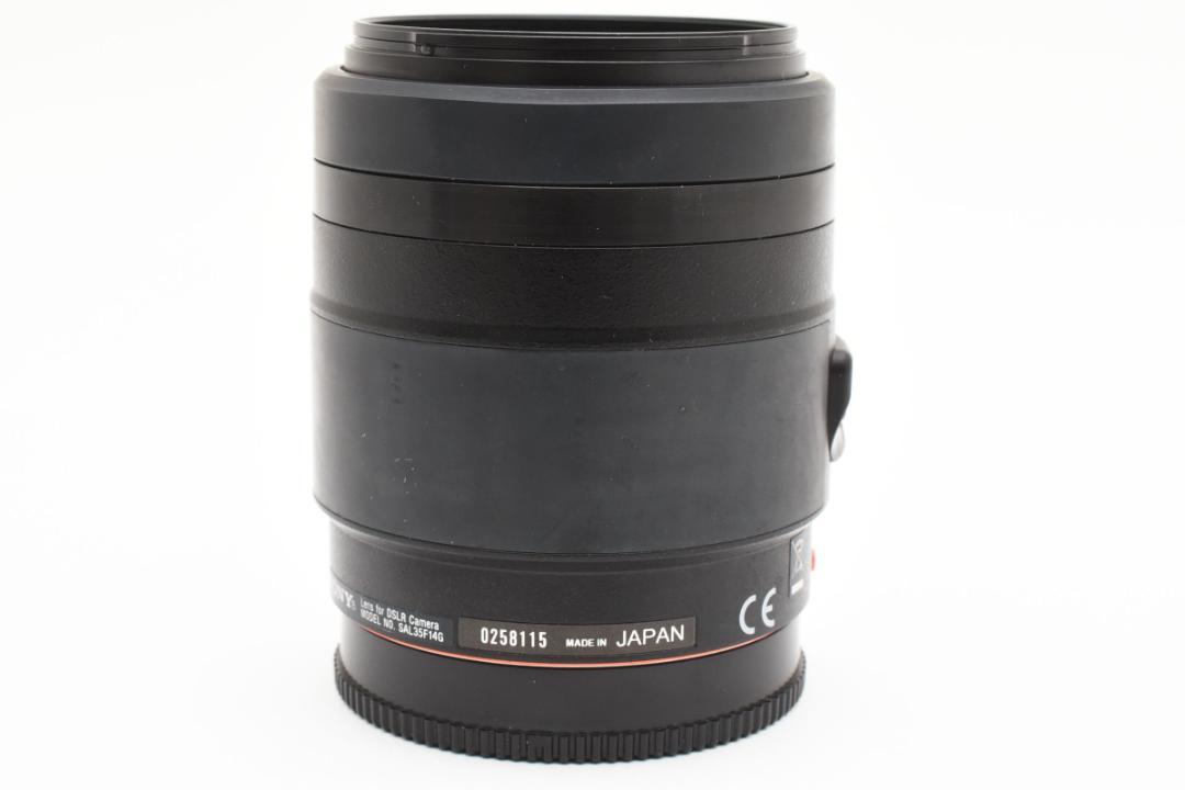 SONY ソニー 35mm F1.4 G SAL35F14G α Aマウント