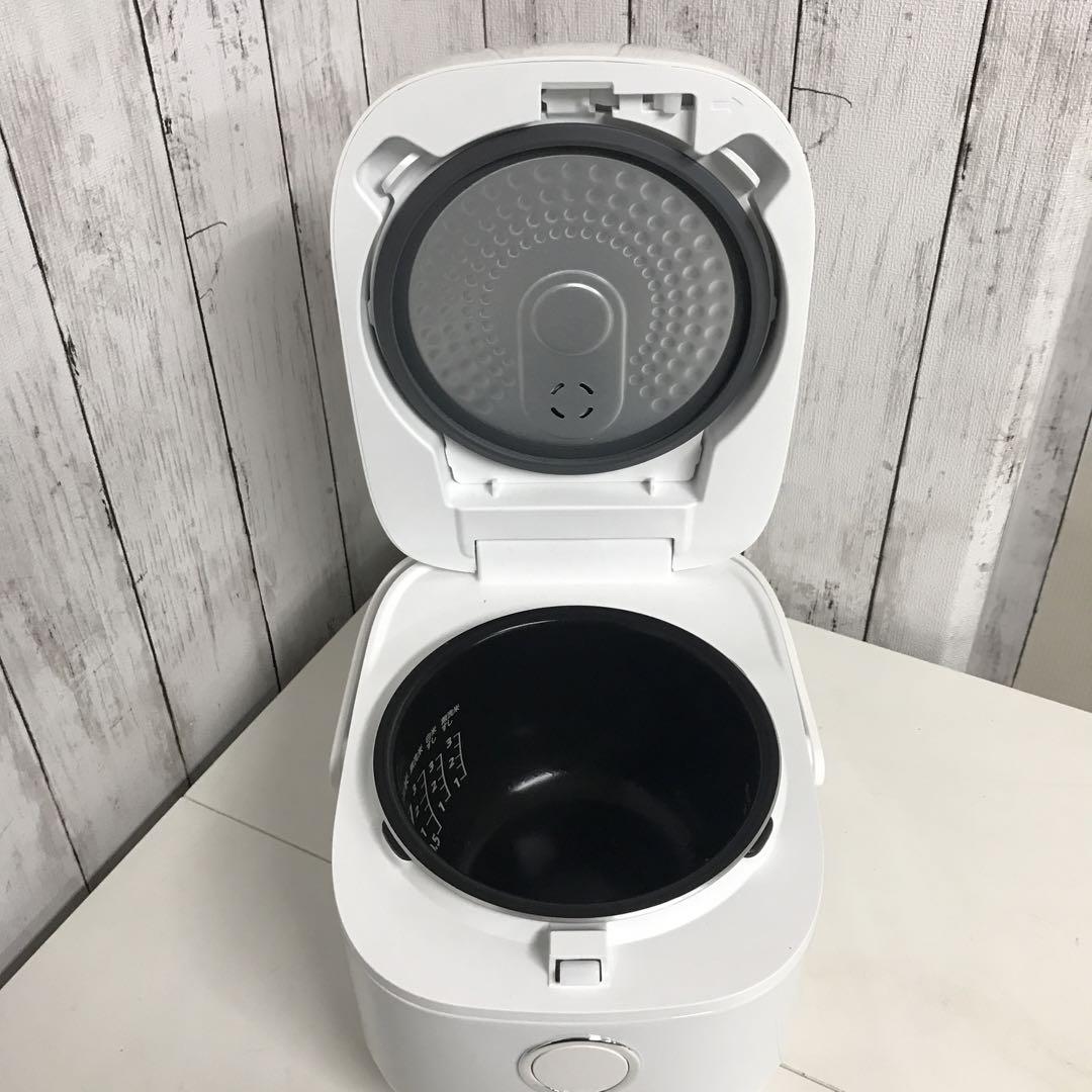 【美品】2023年製 TOSHIBA IHジャー 炊飯器 RC-5XT Amazon.co.jp: 東芝 TOSHIBA IH炊飯器 炊飯ジャー 3合 ブラック