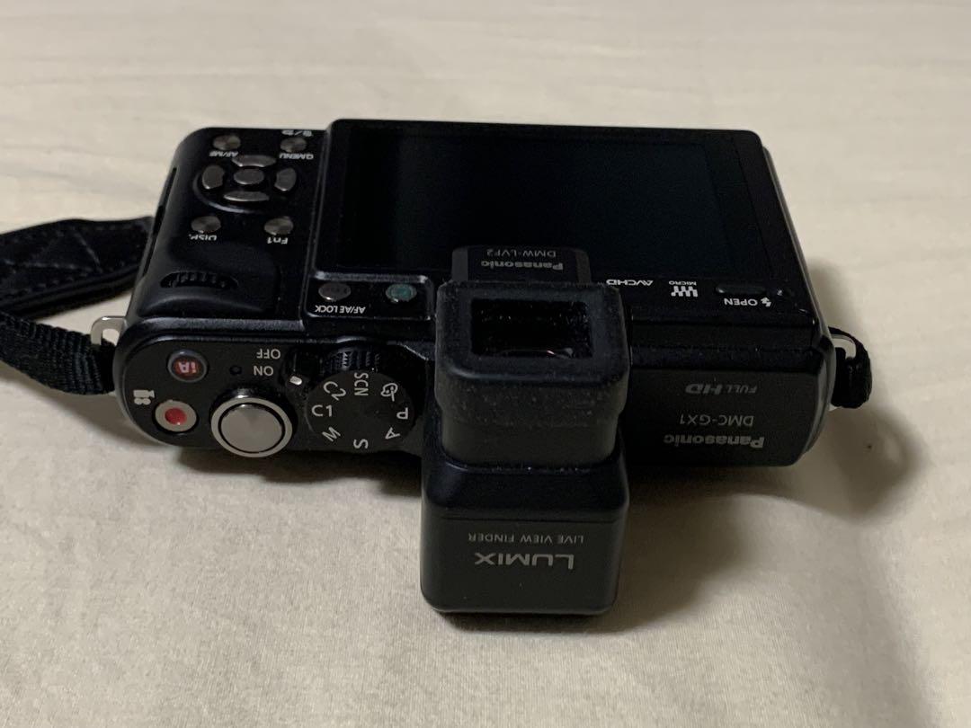 LUMIX GX1本体 ファインダー 標準レンズ付シャッター回数1700回希少品