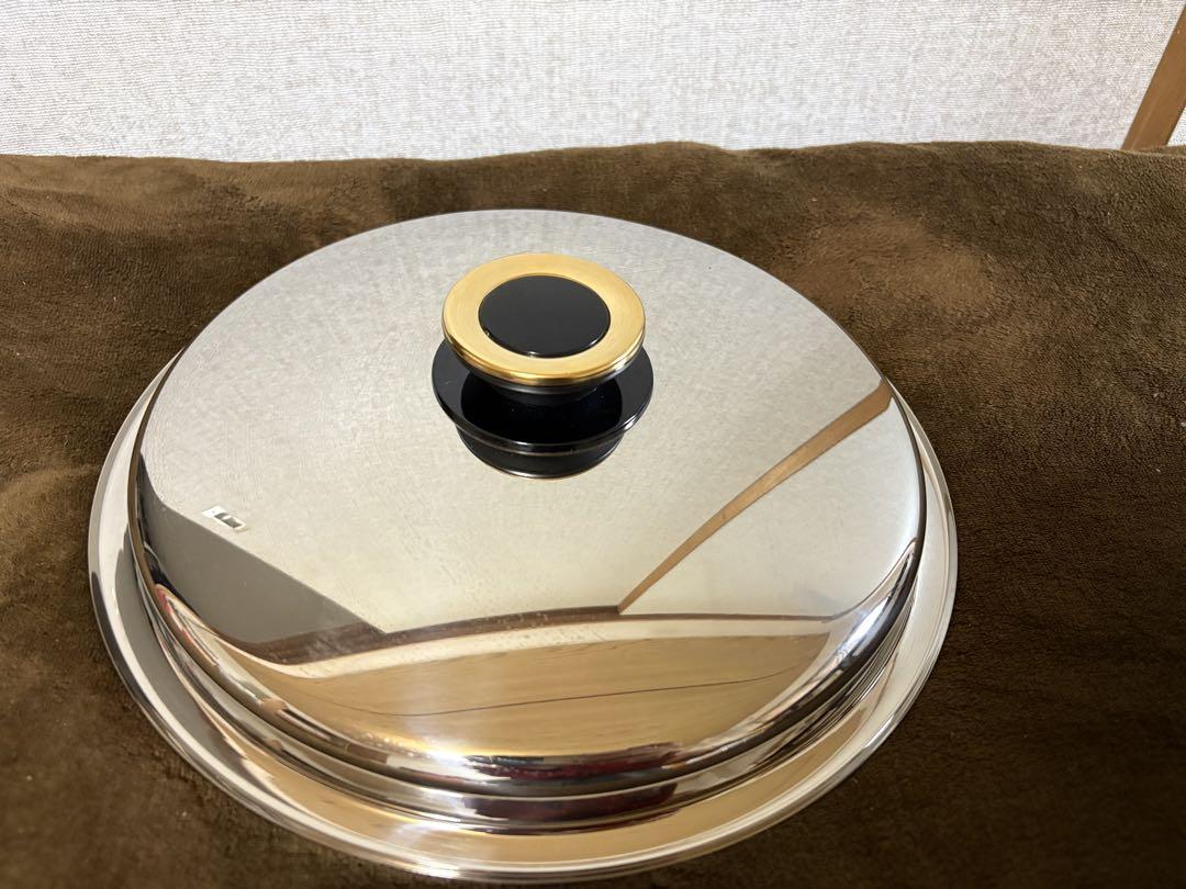 【未使用品・ワケあり】タッパーウェア　レインボークッカー　26cm 浅鍋