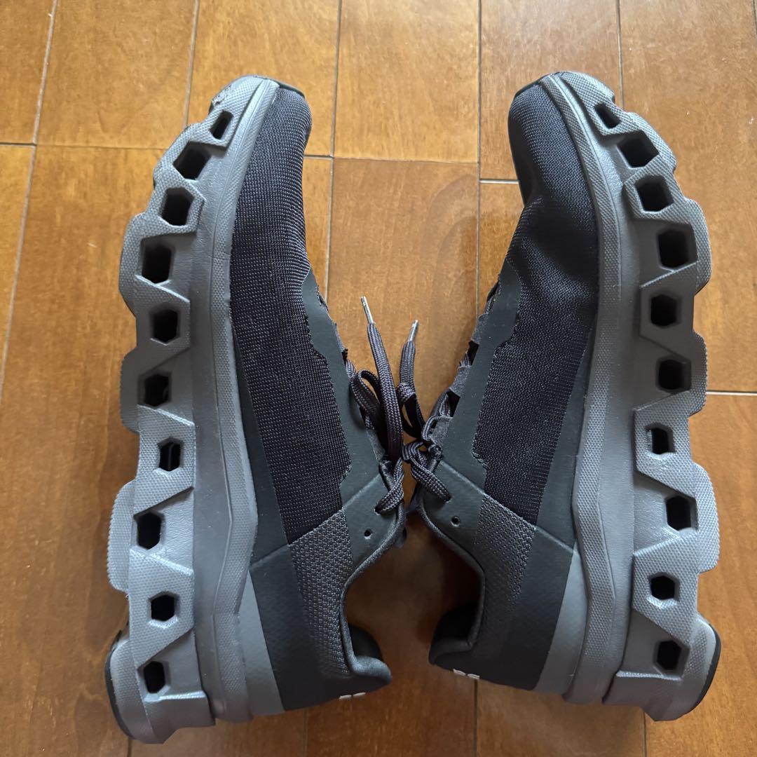 靴 On Cloudmonster Black|Magnet 7W 24.0cm