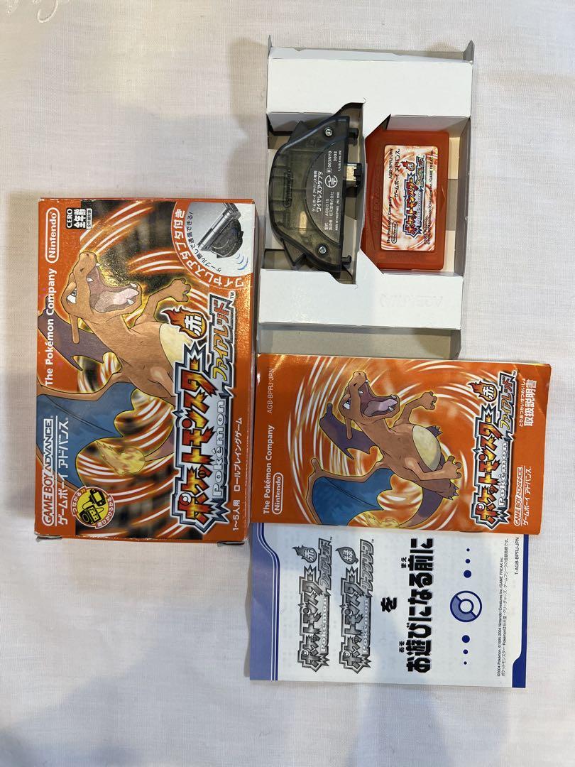 ポケットモンスター ファイアレッド　箱付き