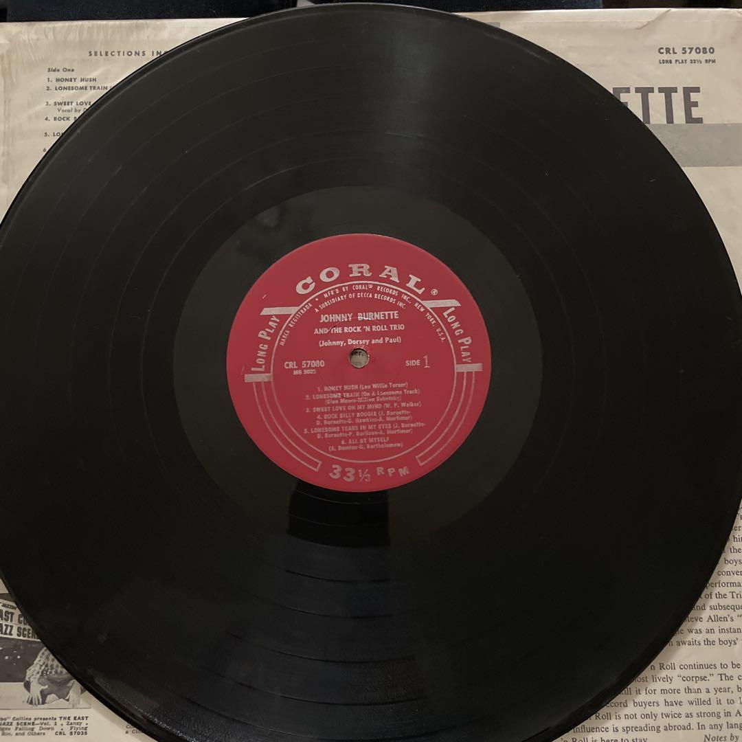 Johnny Burnette Rock 'N Roll Trio レコード