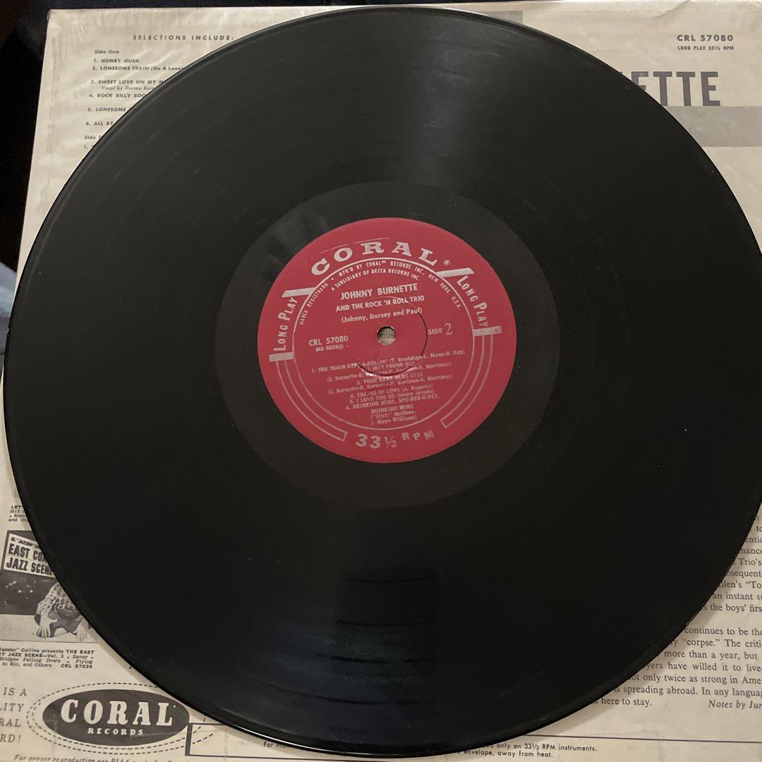 Johnny Burnette Rock 'N Roll Trio レコード
