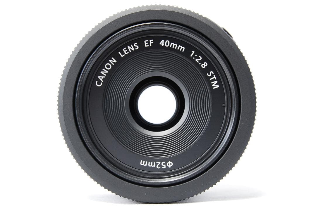 ◇Canon EF 40mm F2.8 STM レンズフード付 フルサイズ対応 【2022A/W