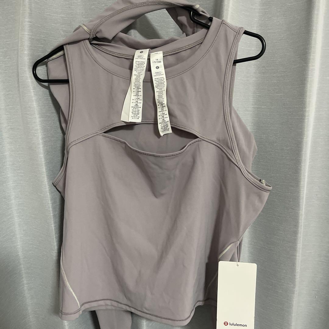 Lululemon ルルレモン 2-in-1 トレーニングタンク + 長袖 14