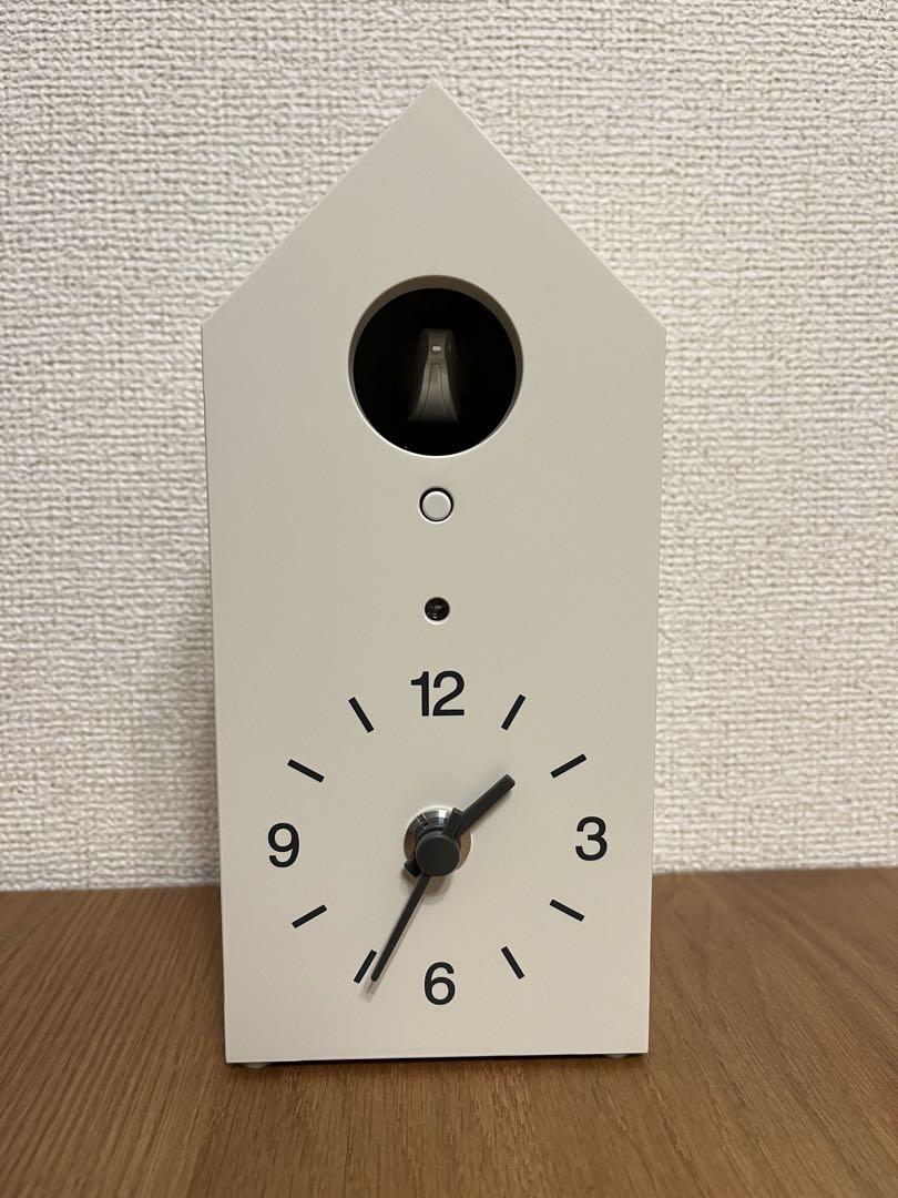 無印良品鳩時計小ホワイト