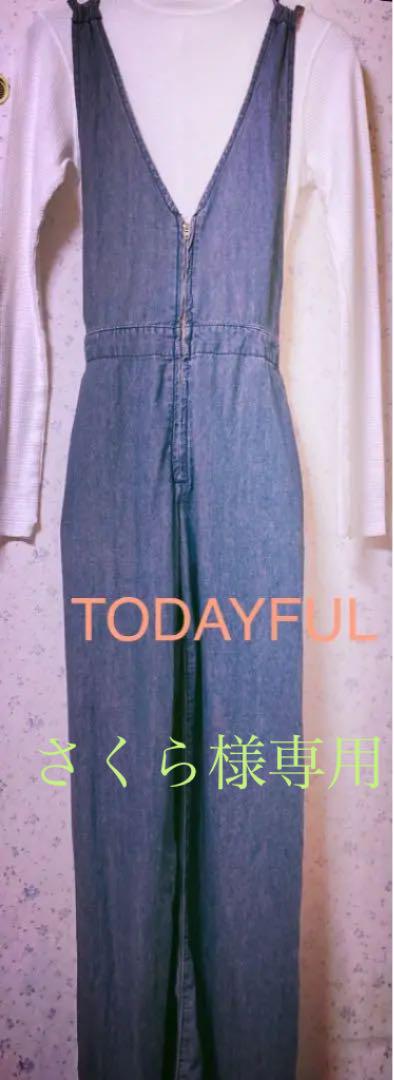 1980円 高品質の人気 TODAYFUL デニムイージーサロペット 1980円 高品質の人気 TODAYFUL デニムイージーサロペット