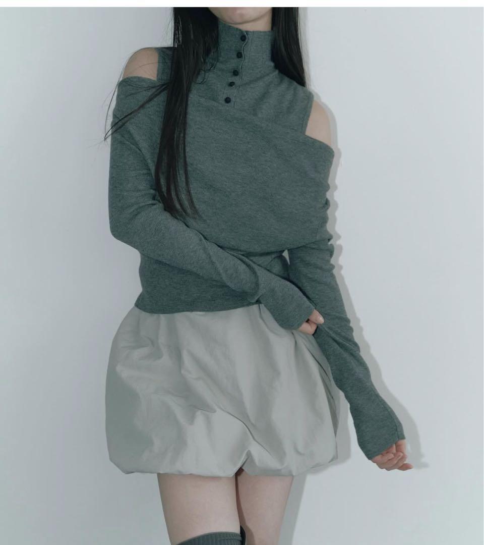 HIAND 3way Layered Off-Shoulder KnitFREE SIZE・HIAND