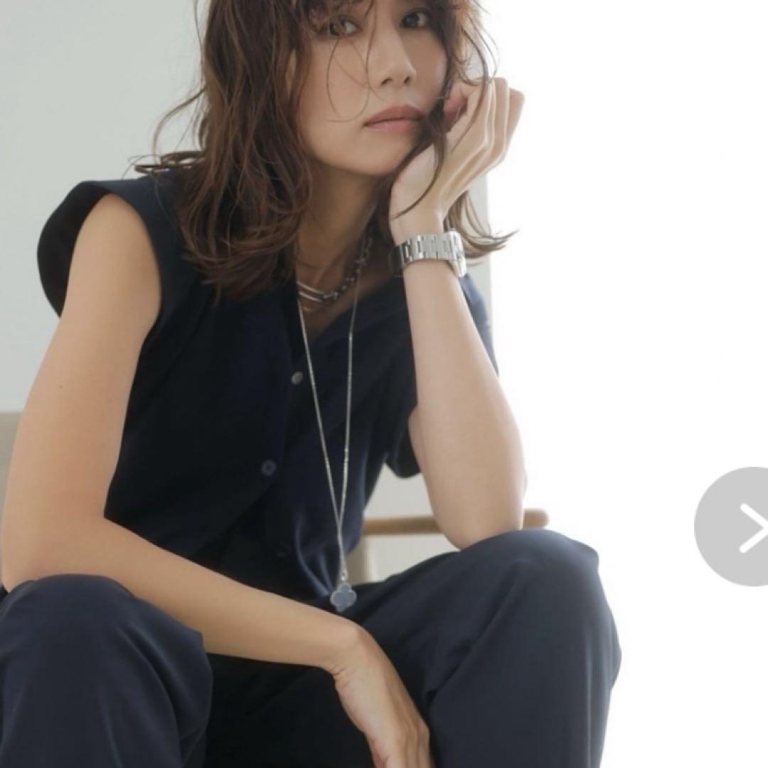 FORME 2024SPシャツジャンプスーツ　ネイビー mother - FORME 2024SPシャツジャンプスーツ ネイビーの通販 by