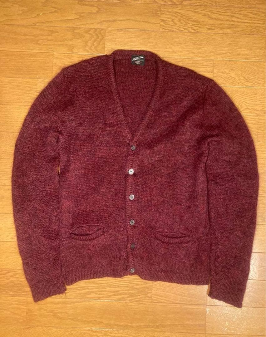 60s NATIONAL ヴィンテージ モヘアカーディガンS