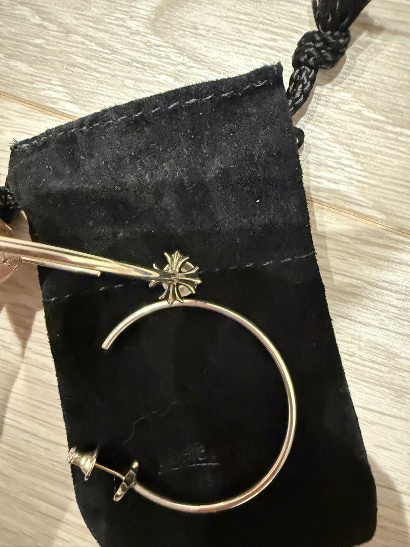 クロムハーツ⭐︎シルバーフープーピアス