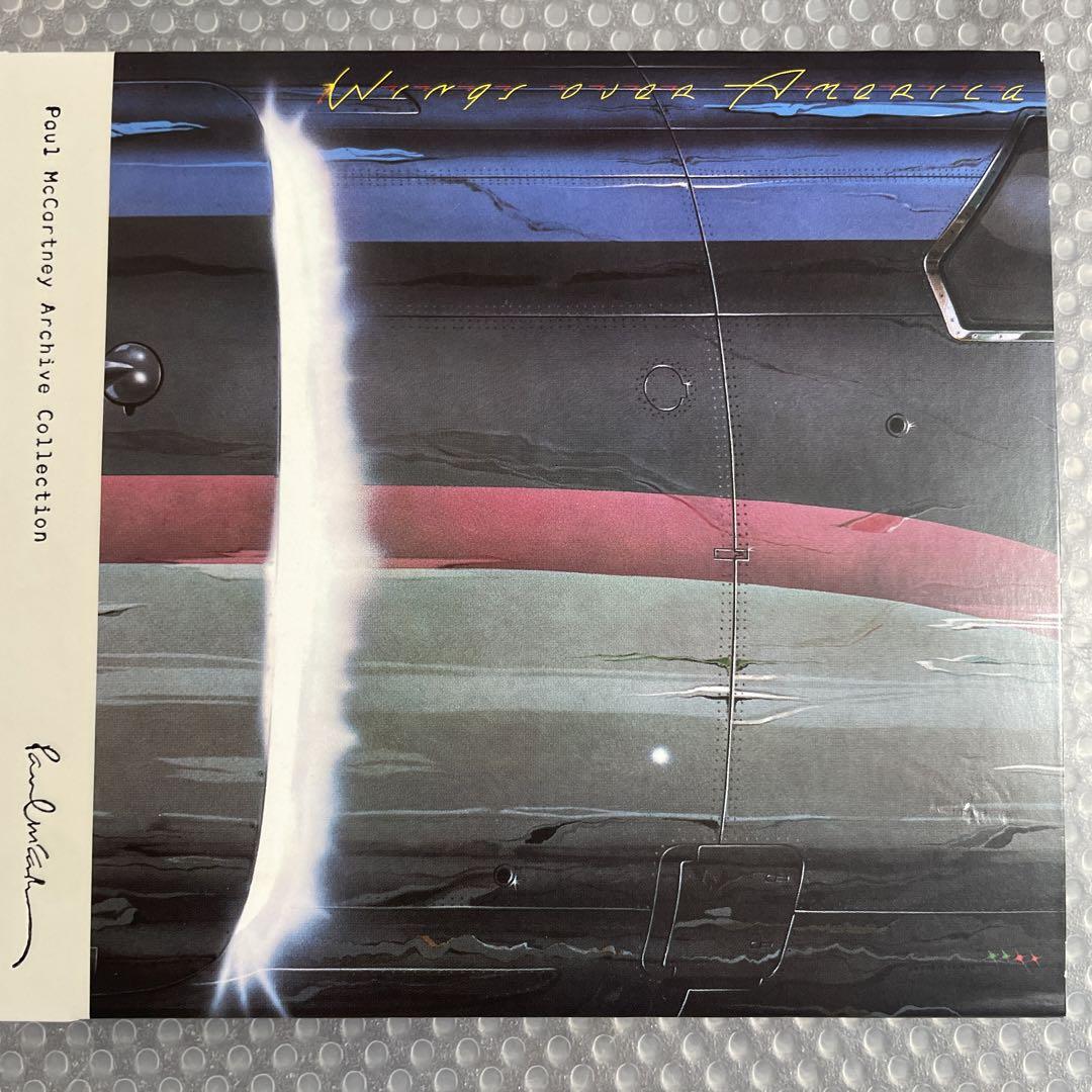 AOR 紙ジャケット二枚組CD  ウィングス/wings overAmerica