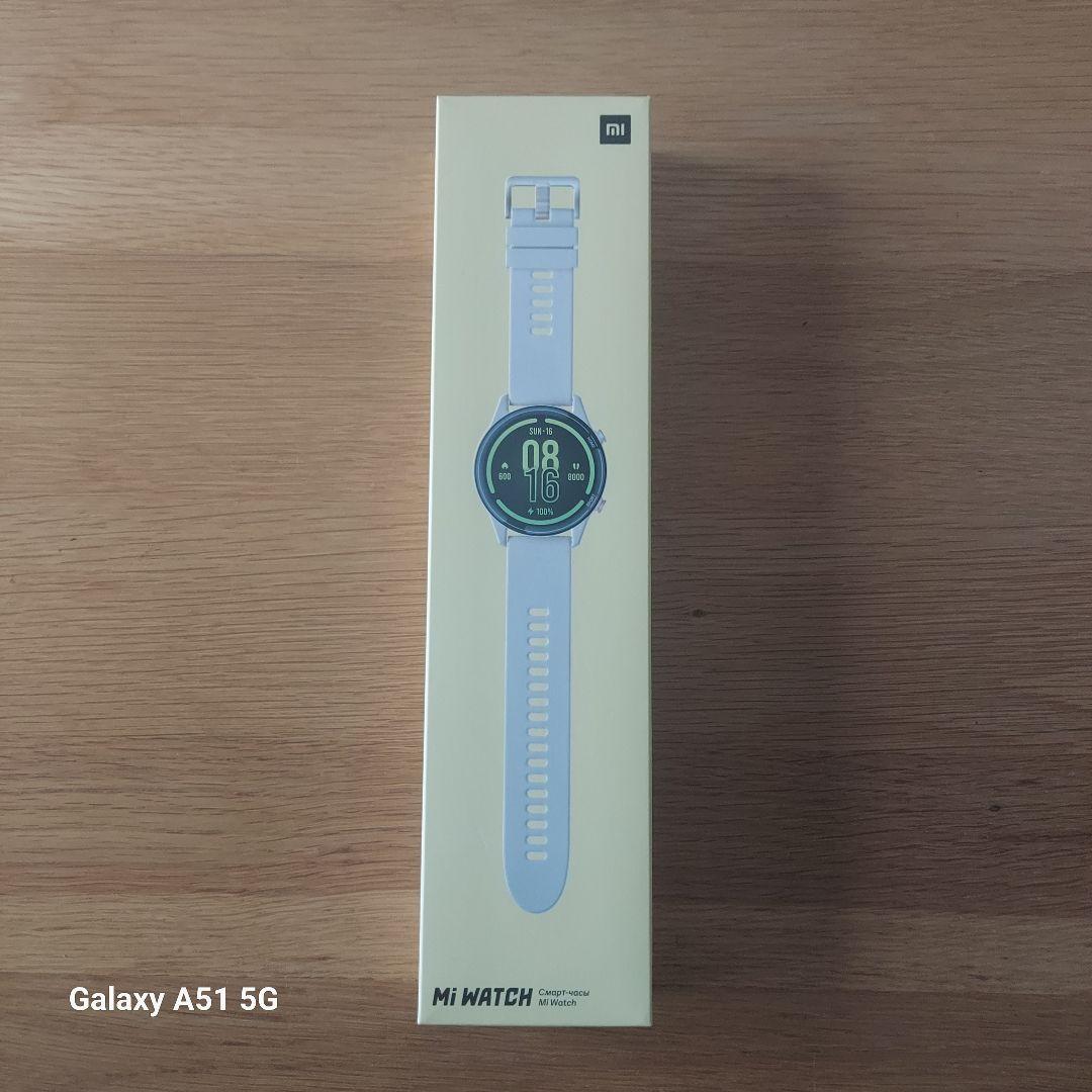Mi WATCH ホワイト ラウンド型 スマートウォッチ
