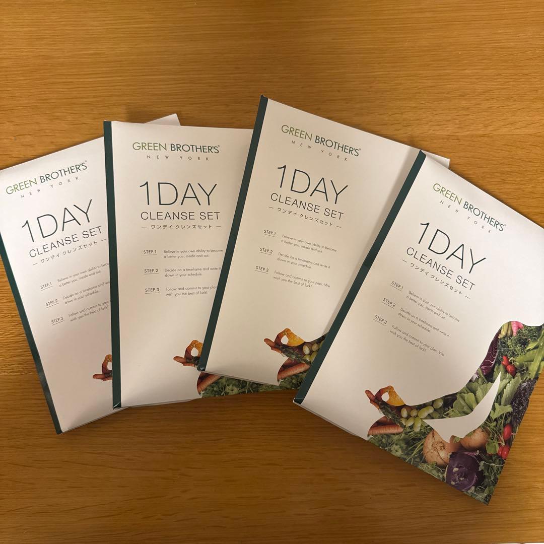 さん GREEN BROTHERS 1DAY CLEANSE SET目立った傷や汚れなし