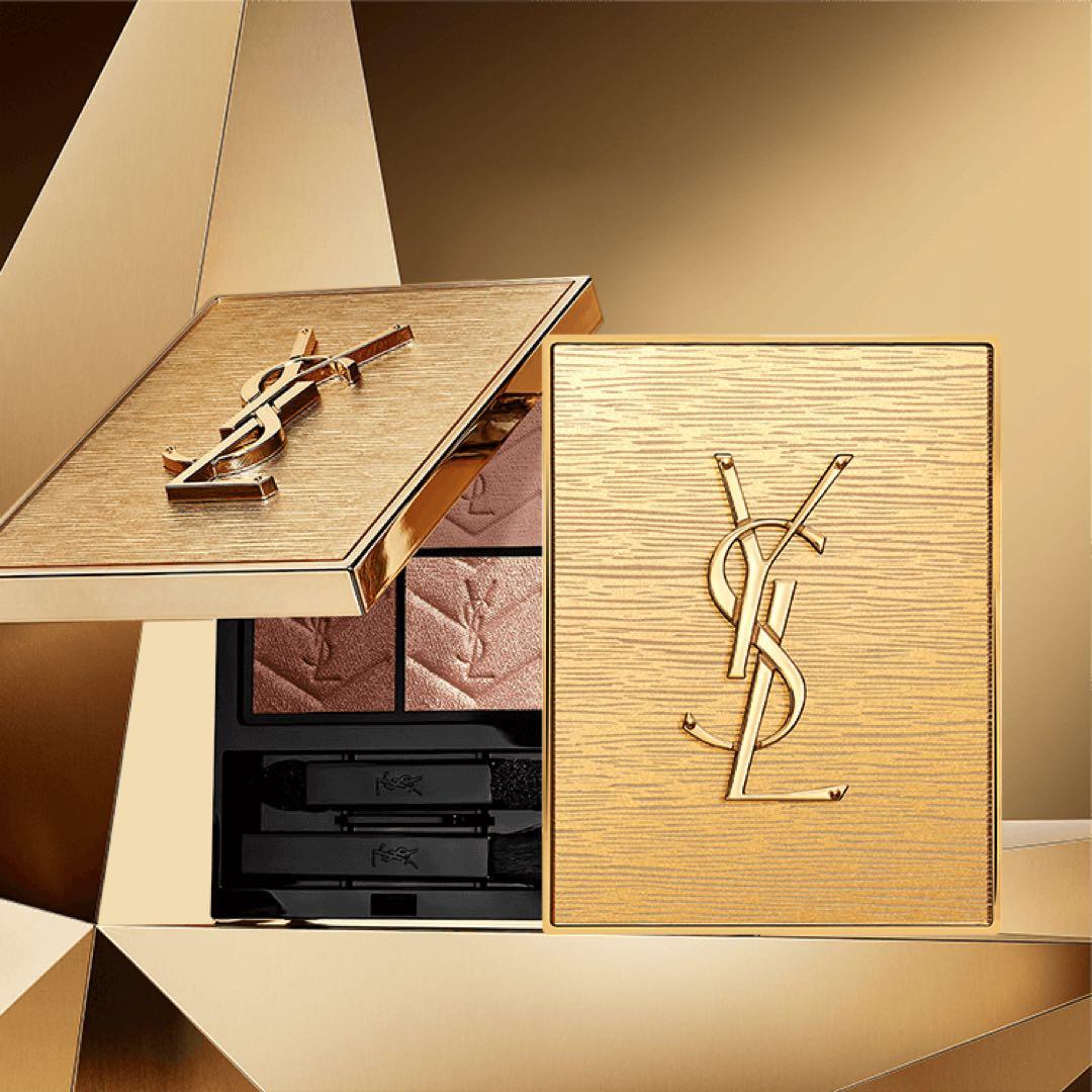 YSL クチュールミニクラッチ 025 コレクター ゴールデンラストYves Saint Laurent Beaute